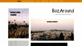 What Bozaround.com website looked like in 2020 (3 years ago)