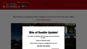 What Biteofseattle.com website looked like in 2020 (3 years ago)