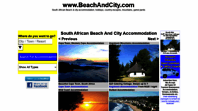 What Beachandcity.com website looked like in 2020 (3 years ago)