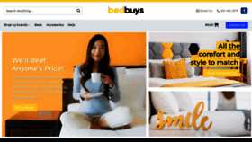 What Bedbuys.co.za website looked like in 2020 (3 years ago)