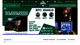 What Bpstore.vn website looked like in 2020 (3 years ago)