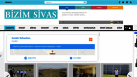 What Bizimsivas.com.tr website looked like in 2020 (3 years ago)