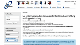 What Betrieb-lager.de website looked like in 2020 (3 years ago)
