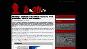 What Bits2bite.com website looked like in 2020 (5 years ago)