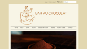 What Barauchocolat.com website looked like in 2020 (3 years ago)