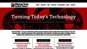 What Bearingworks.com website looked like in 2020 (3 years ago)
