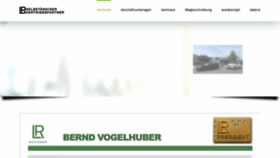 What Bernd-vogelhuber.de website looked like in 2020 (3 years ago)