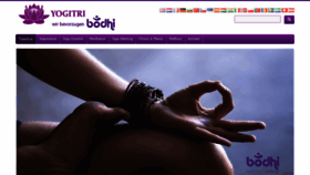 What Bodhiyoga.eu website looked like in 2020 (3 years ago)