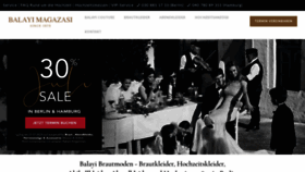 What Balayi-brautmoden.de website looked like in 2020 (3 years ago)