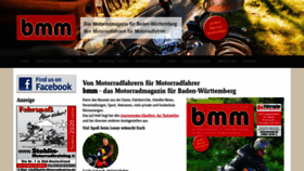 What Bmm-magazin.de website looked like in 2020 (3 years ago)