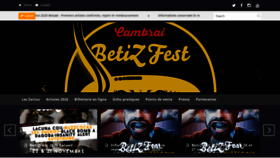 What Betizfest.info website looked like in 2020 (3 years ago)