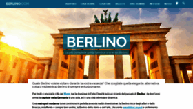 What Berlino.com website looked like in 2020 (3 years ago)