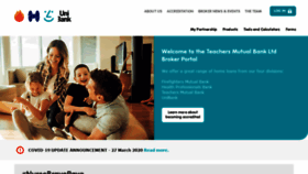 What Broker.tmbank.com.au website looked like in 2020 (3 years ago)