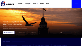 What Belediye.gov.tr website looked like in 2020 (3 years ago)