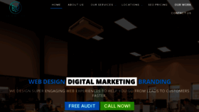 What Bludigitalsolutions.com website looked like in 2020 (3 years ago)
