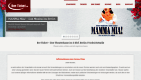 What Ber-ticket.de website looked like in 2020 (3 years ago)