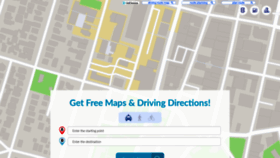 What Bestmapsdirections.com website looked like in 2020 (3 years ago)
