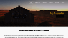 What Borchersagsupply.com website looked like in 2020 (5 years ago)