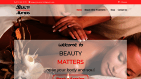 What Beautymattersplk.co.za website looked like in 2020 (3 years ago)
