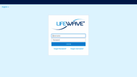 What Backoffice.lifewave.com website looked like in 2020 (3 years ago)