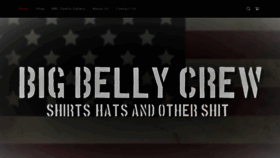 What Bigbellycrew.com website looked like in 2020 (3 years ago)