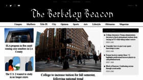 What Berkeleybeacon.com website looked like in 2020 (3 years ago)