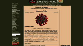 What Boyscouttrail.com website looked like in 2020 (3 years ago)