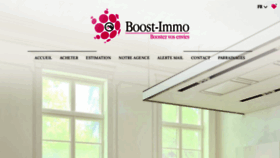 What Boost-immo.com website looked like in 2020 (3 years ago)