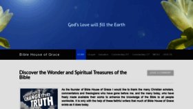 What Biblehouseofgrace.com website looked like in 2020 (3 years ago)