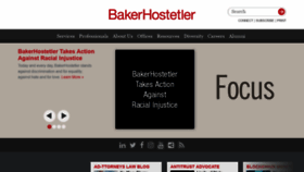 What Bakerlaw.com website looked like in 2020 (3 years ago)