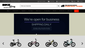 What Bikebling.com website looked like in 2020 (3 years ago)