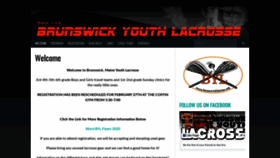 What Brunswicklaxme.org website looked like in 2020 (3 years ago)