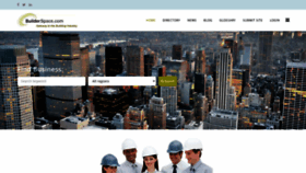 What Builderspace.com website looked like in 2020 (3 years ago)