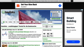 What Baulinks.de website looked like in 2020 (3 years ago)