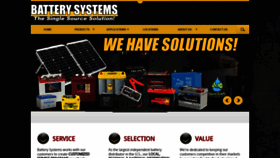 What Batterysystems.net website looked like in 2020 (3 years ago)
