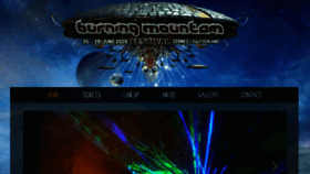 What Burningmountain.ch website looked like in 2020 (3 years ago)