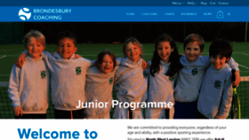 What Brondesburycoaching.co.uk website looked like in 2020 (3 years ago)