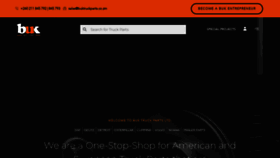 What Buktruckparts.co.zm website looked like in 2020 (3 years ago)