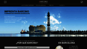 What Barcinoweb.es website looked like in 2020 (3 years ago)