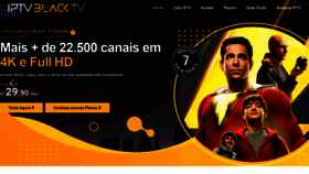 What Blackiptv.tv website looked like in 2020 (3 years ago)