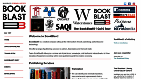 What Bookblast.com website looked like in 2020 (3 years ago)