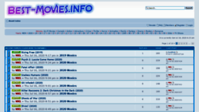 What Best-movies.info website looked like in 2020 (3 years ago)