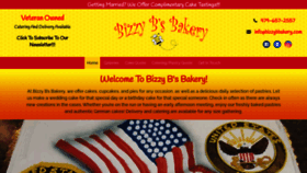 What Bizzybbakery.com website looked like in 2020 (3 years ago)