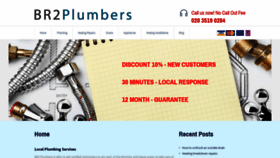 What Br2-plumbers-boiler-repairs.co.uk website looked like in 2020 (3 years ago)