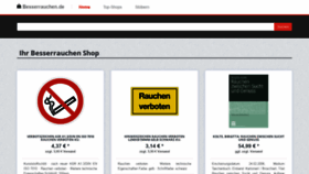 What Besserrauchen.de website looked like in 2020 (6 years ago)