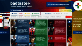 What Badtaste.it website looked like in 2020 (3 years ago)