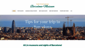 What Barcelona-museum.com website looked like in 2020 (3 years ago)