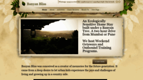 What Banyanbliss.com website looked like in 2020 (3 years ago)