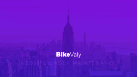 What Bikevaly.com website looked like in 2020 (5 years ago)