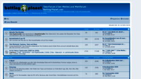 What Betting-planet.com website looked like in 2020 (3 years ago)